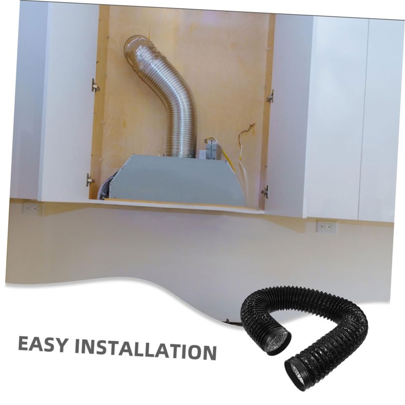 CORHAD Thickened Aluminum Pipe for Dryer Vent Tube Ventilation Hose
