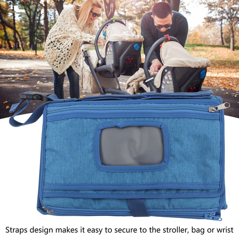 Baby Diaper Pad Waterproof Portable Travel Foldable Changing Pad with