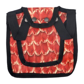 Chicken Saddle for Hens, 19 cm, Comfortable Chicken Aprons with Adjustable Strap, Chicken Back and Side Protection, Protective Accessories for Outdoor Poultry (Black and White)