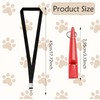 ZPLASK 3PCS Dog Whistles for Recall, Silent Dog Whistle to