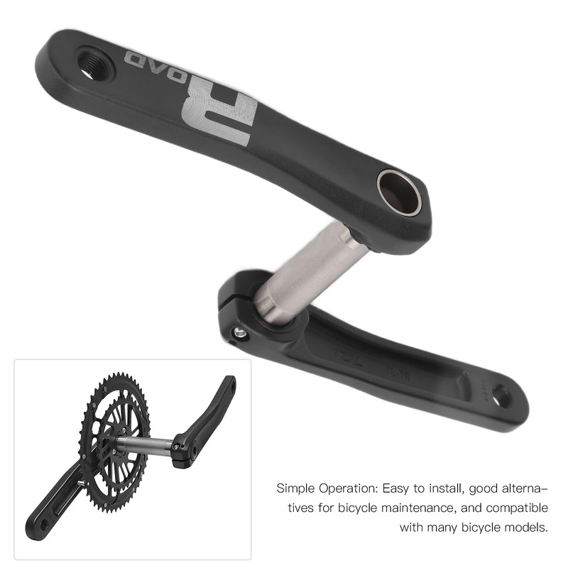Bike Crank Arm Set Direct Mounted Crank Aluminium 170mm Crank