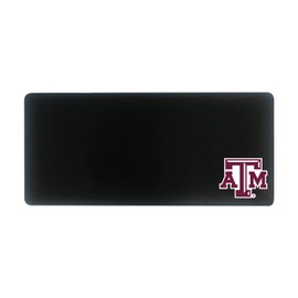 OTM Essentials Texas A&M University Classic Cloth Desk Mat, Durable Office Supplies, Non-Slip Base, Responsive Desk Pad with Smooth Cloth Surface, Black