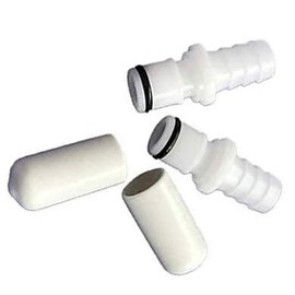 Parts Shop Replacement 2 M236 Male Connectors + 2 Caps for Testing Sleep Number Bed Air Chamber leaks