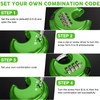Maitys 4 Digit Combination Locks Stainless Steel Code Disc Lock