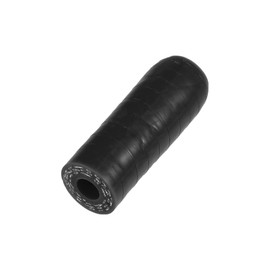 X AUTOHAUX 1 Pcs 30mm Length 6mm/0.24" ID Black Car Silicone Rubber Hose End Cap Silicone Reinforced Blanking Cap for Bypass Tube Universal