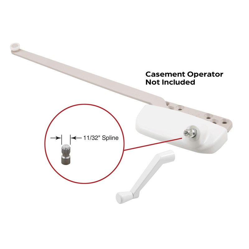 Prime-Line H 4320 Casement Operator Crank Handle with 11/32 In.