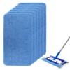Sgizoku 6Pack Microfiber Mop Refills Compatible with Mr SIGA Professional