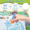 YUJWW Pizarrón Mágico para Niños, 80×60 cm Doodle Mat, Tapete