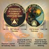 Leafence Firefighter AA Sobriety Coin Out of The Flames Recovery