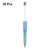 YOKIVE 30 Pcs Beadable Pens, Ballpoint Pen with Plastic Bead,