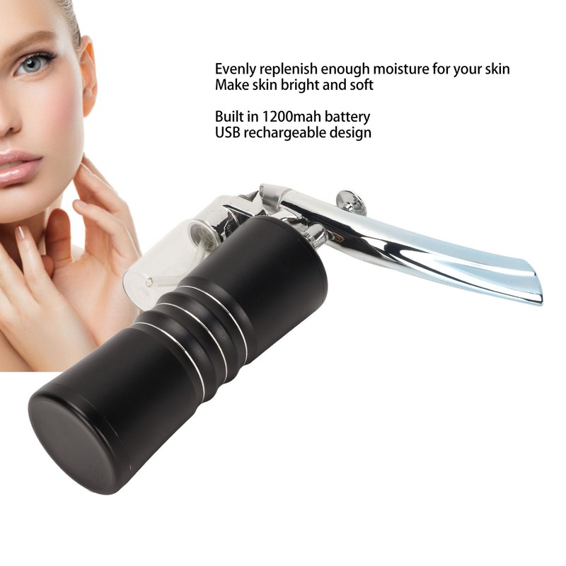 Facial Oxygen Injector High Pressure Fine Mist Strong Penetration Handheld