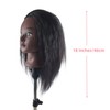Mannequin Head with 100% Real Hair Cosmetology Female Mannequin Head