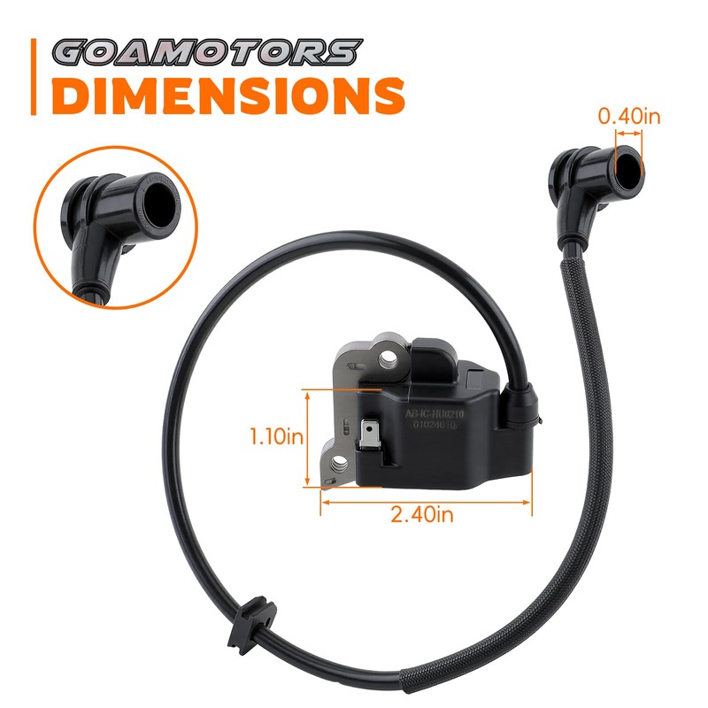 GoaMotors 501424329 Ignition Coil Kit for Husqvarna for Poulan Pro