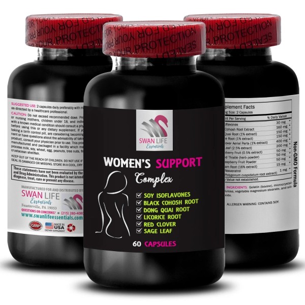 SWAN LIFE ESSENTIALS Phytoestrogen Complex - WOMEN'S SUPPORT PILLS -