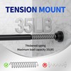 Mcrbeay Shower Curtain Rod, 1" Diameter Heavy Duty Tension Shower