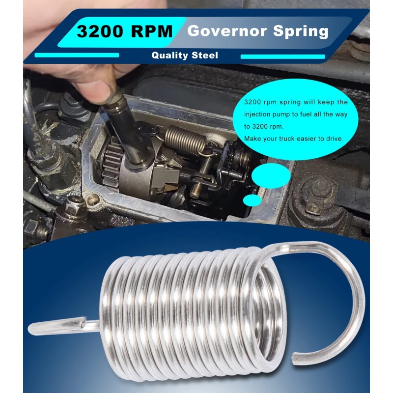 Camoo VE Pump Fuel Pin & 3200 RPM Governor Spring