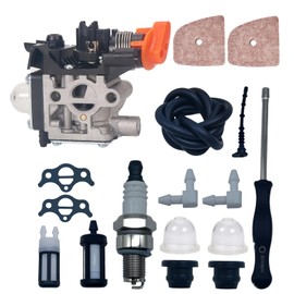 Mikatesi FS94R 4149-120-0602 Carburetor with Air Filter Kit FIT FOR STIHL FS94 RCEZ FS94RZ FS94R FS94RCEZ HL94Z HL94KZ KM94RCE KM94RZ Brushcutter Replacement 4149 120 0602 Carb