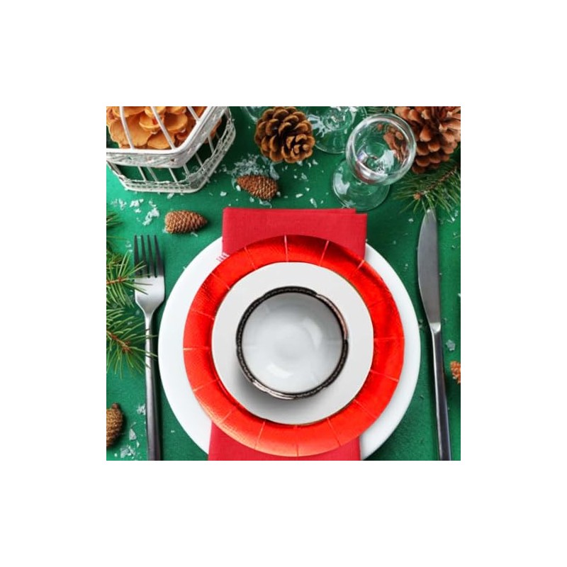 Fatigati Paper Plates - Pack of 2 - Large Round