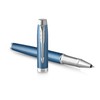 Parker IM Rollerball Pen | Premium Blue Grey with Chrome