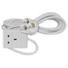 Mercury | 1 Gang 13A UK Mains Powered Extension Lead