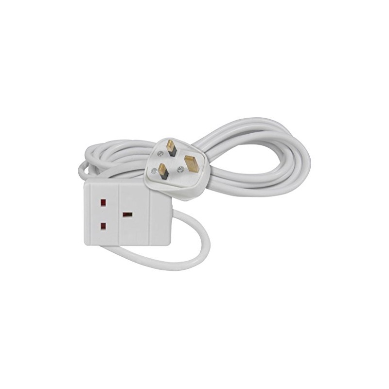 Mercury | 1 Gang 13A UK Mains Powered Extension Lead