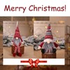 Acronde - Colgante de gnomo de Navidad (4 unidades), diseño