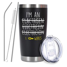 EchoMaven Electrician Gifts for Men - Funny, Cool Gifts for Electricians - 20oz Tumbler - I'm An Electrician