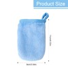 YALiya Pack of 10 Face Cloths & Wash Gloves, Microfibre