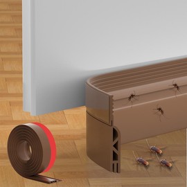 Under Door Draft Stopper Exterior,Bottom Door Sweep Sound Proofing,Soundproofing Noise Blocker,Gap Filler Soundproof Seal Strip:_Gray_78inch