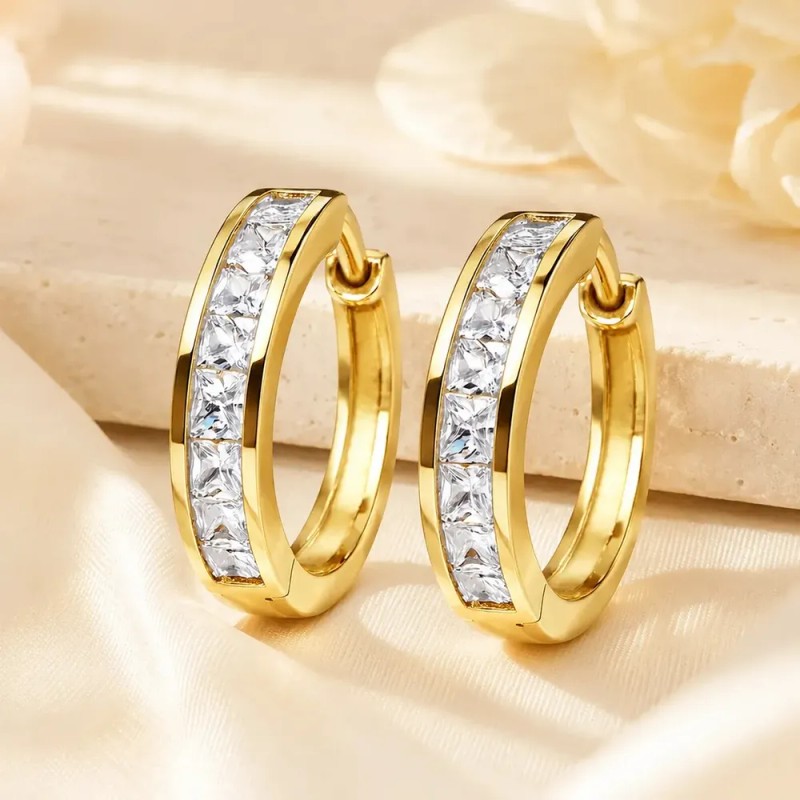 Arrancadas Aretes - Arracadas de Oro 14k para Mujer con