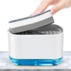 Alyvisun, Soap Dispenser Kitchen, Dish Soap Dispenser with Sponge Holder,