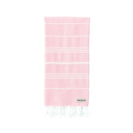 Blue Beach Turkish Cotton Towel (1, Pink)