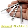 4 x Carbide Planer Blades Reversible Blades for Planer Electric