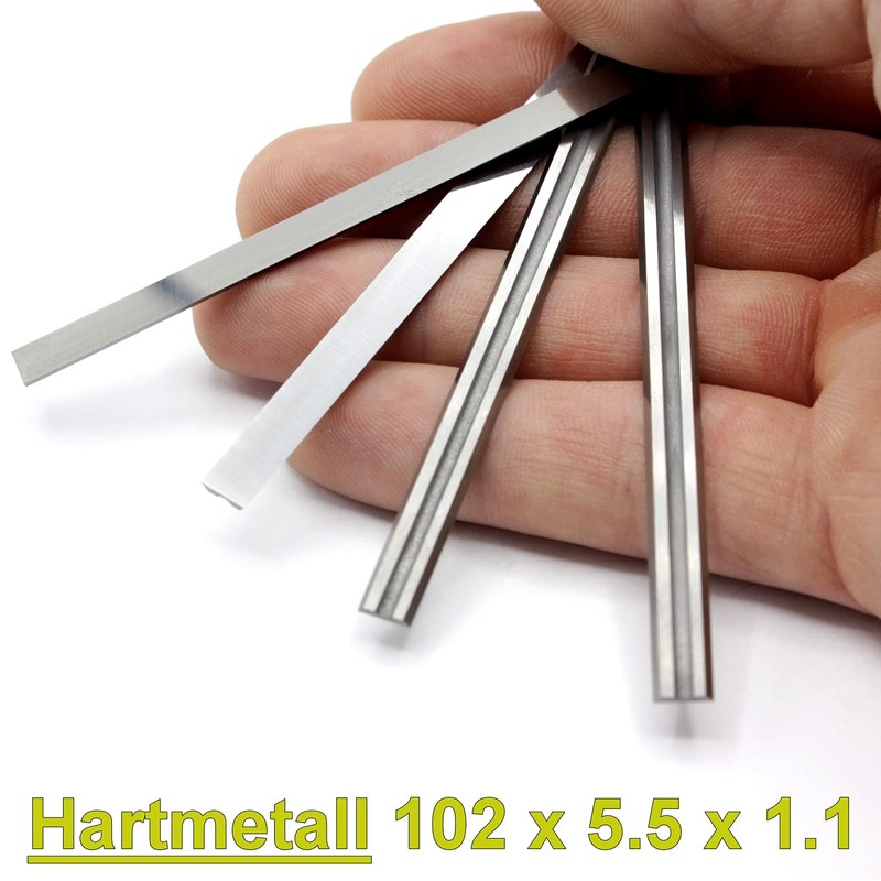 4 x Carbide Planer Blades Reversible Blades for Planer Electric