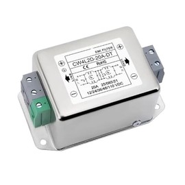 Tarjeta Terminal de purificación de Fuente de alimentación de sección Simple y Doble, Tipo riel, Filtro emi CW4L2D-20A-DT, DC12V24V48100V30A40A50A