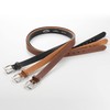 Ikenohata Silver Leather Shop OT-012 Buffalo Leather Belt, Men's Belt,