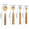 Measuring Spoon Set, 4PCS Food Measure Spoon Measuring Scoop Cups