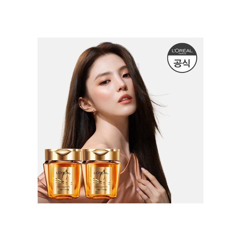 로레알파리 [로레알] [2개] 엑스트라오디네리 오일 실크 마스크 팩 250ml 로레알파리