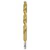 sourcing map 1/4" Hex Shank Twist Drill Bits 9.2mm Titanium