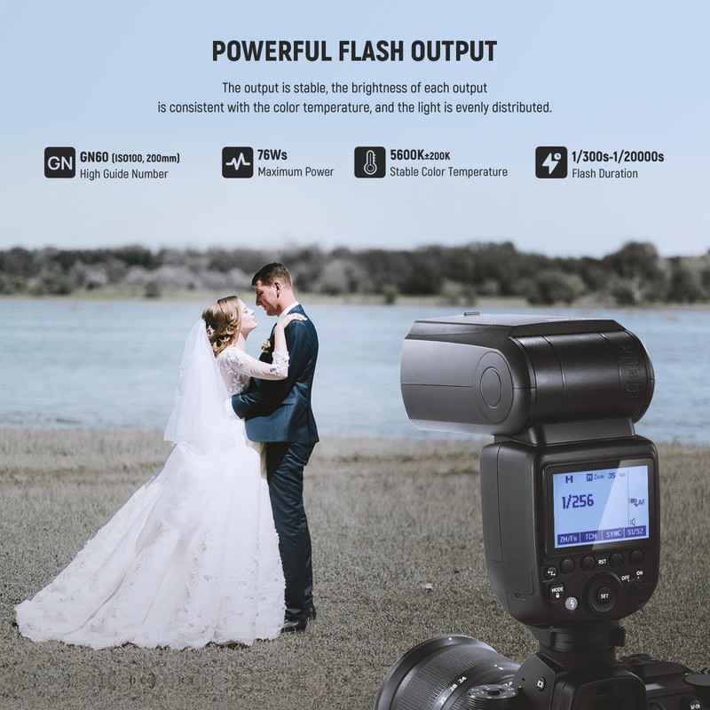 NEEWER NW760-S TTL Flash Speedlite Compatible with Sony DSLR Cameras,