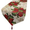 CGVG Table Runner Christmas Modern Table Runner Winter Reusable Christmas