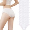 Sunvivid Pack of 10 Women's Disposable Cotton Briefs Postpartum Pregnant