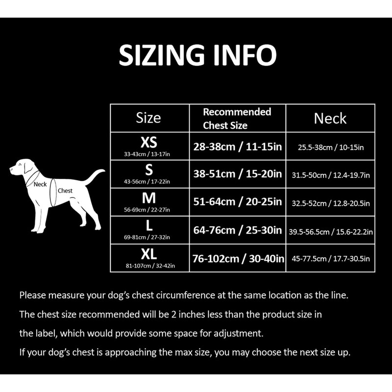 TRUE LOVE Adjustable No-Pull Dog Harness Reflective Pup Vest Harnesses