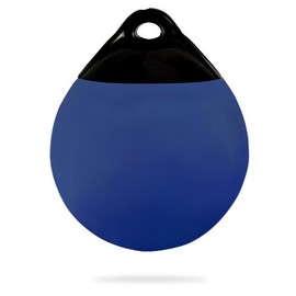 Salty Reef Marine Hardware - 12” All Purpose Marine Grade PVC Vinyl Round Buoy Fender (Blue)