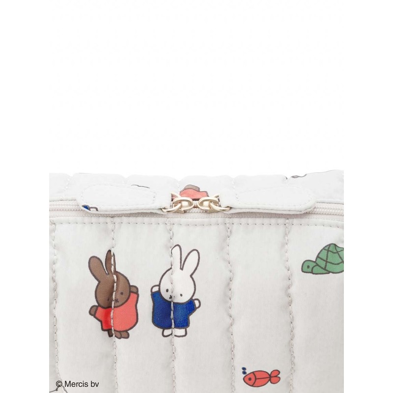 Gelato Pique [Dick Bruna] Quilted All-Over Pattern Pouch PWGB254540 Women's,