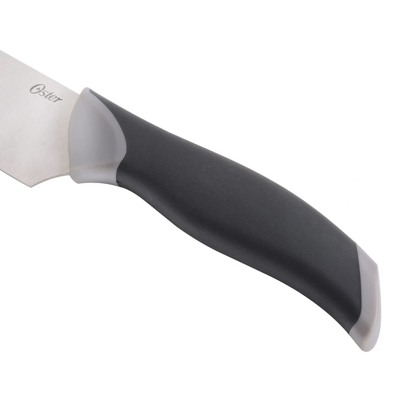 Oster Lindbergh 14 Piece Stainless Steel Cutlery Kitchen Knife Block
