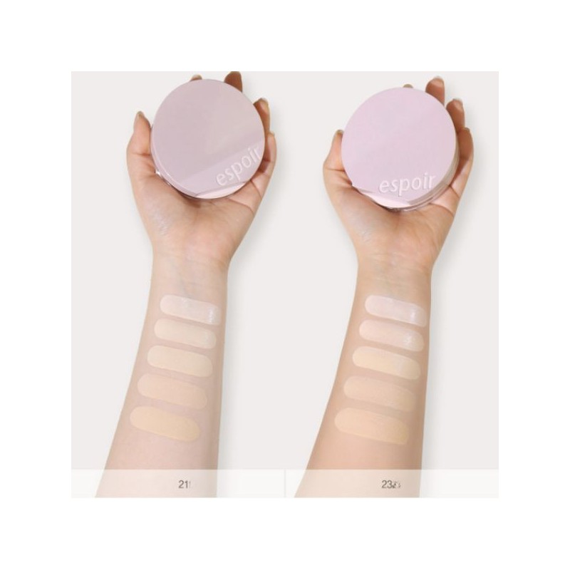 ESPOIR Be Natural Cushion SPF50+ PA++++ 14g*2ea, Color:02 Vanilla