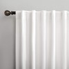Scott Living Renato Linen Blend Semi-Sheer Back Tab Curtain Panel,