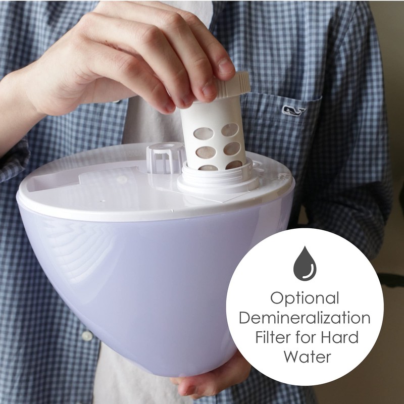 Crane Ultrasonic Humidifiers for Bedroom and Office, 1 Gallon Cool