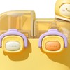 Kawaii Water Bottle Fashion Plastic Double Drinking Water Bottle with